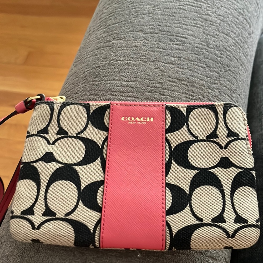 Authentic Coach Wristlet